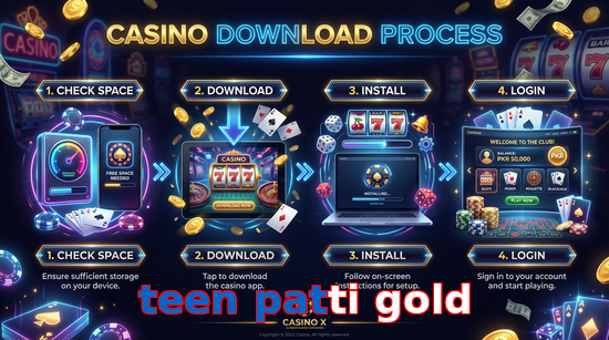 Game list for Teen Patti Gold download section