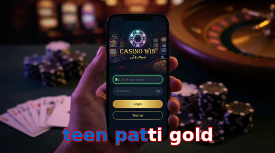 Main screen of Teen Patti Gold login page for PK players